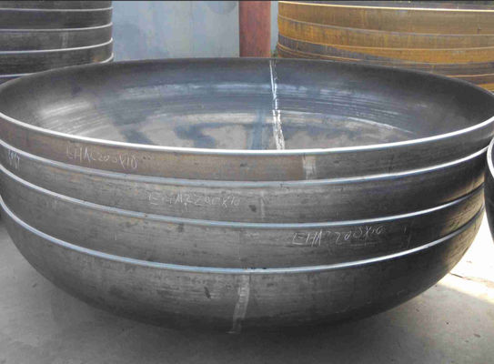 Tête de plaque elliptique industrielle pour récipient sous pression ABS en acier au carbone
