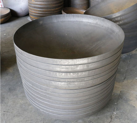 Acier au carbone Tête de plaque elliptique haute résistance Industrie ISO