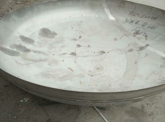 Récipient sous pression, réservoir à plat, extrémités torisphériques, pressage à froid en acier inoxydable