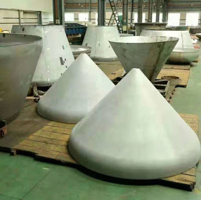 Chaudières à réservoir Tête conique Grand diamètre Têtes elliptiques ISO9001