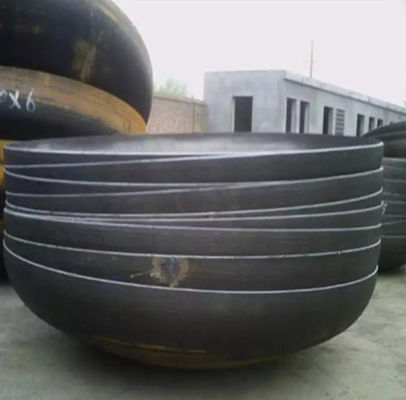 Industrie ASME Tête de réservoir Dimensions SA516 Gr70 Tête hémisphérique