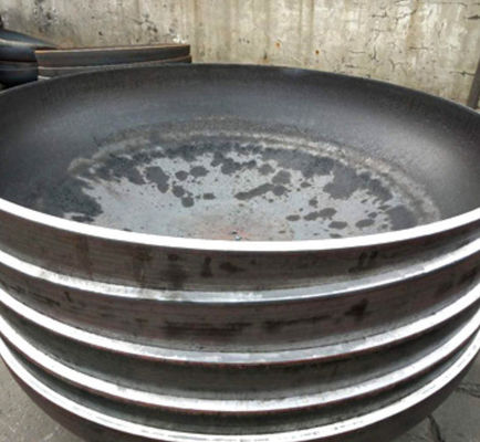 Tête de réservoir en alliage d'aluminium poli 89 mm Tête de réservoir à plat Industrie