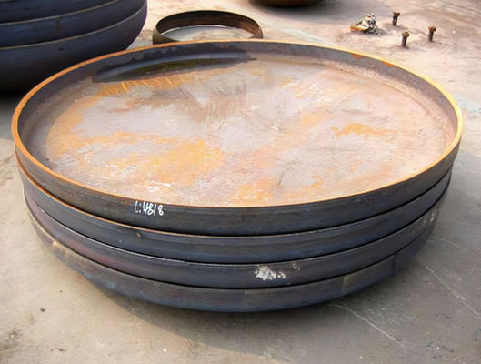 OEM / ODM Tête plate à plaques 89 mm Vaisseau sous pression Tête plate en acier inoxydable