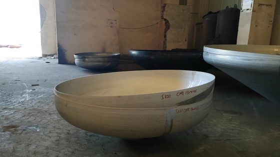 Capot de récipient sous pression de décapage conçu selon les normes ASME VIII Div. 1