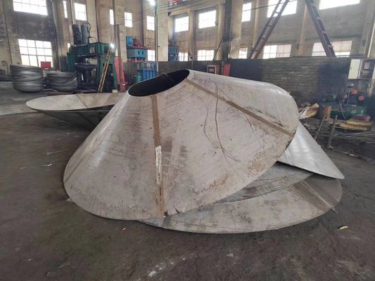 ASME VIII Div. 1 Code de conception Couvercle de tuyau en acier au carbone à connexion soudée pour l'industrie
